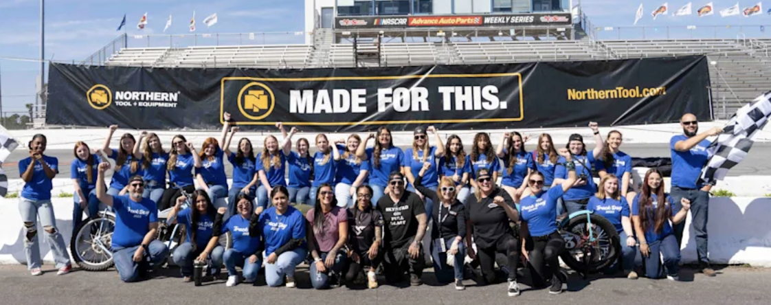 Fifty high school girls got a hands-on introduction to the trades thanks to Northern Tool + Equipment.