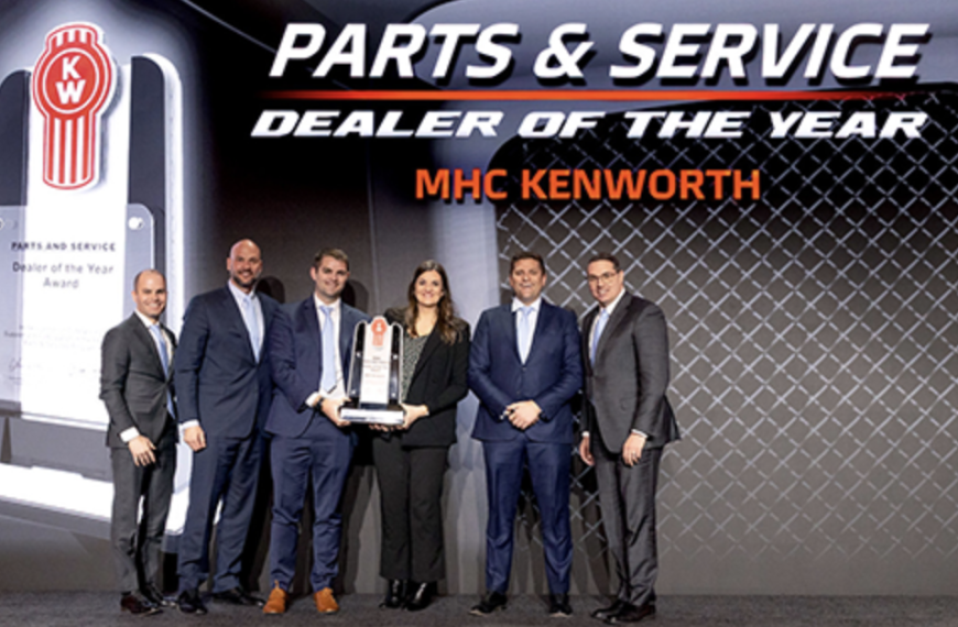 Murphy-Hoffman locations honored by Kenworth