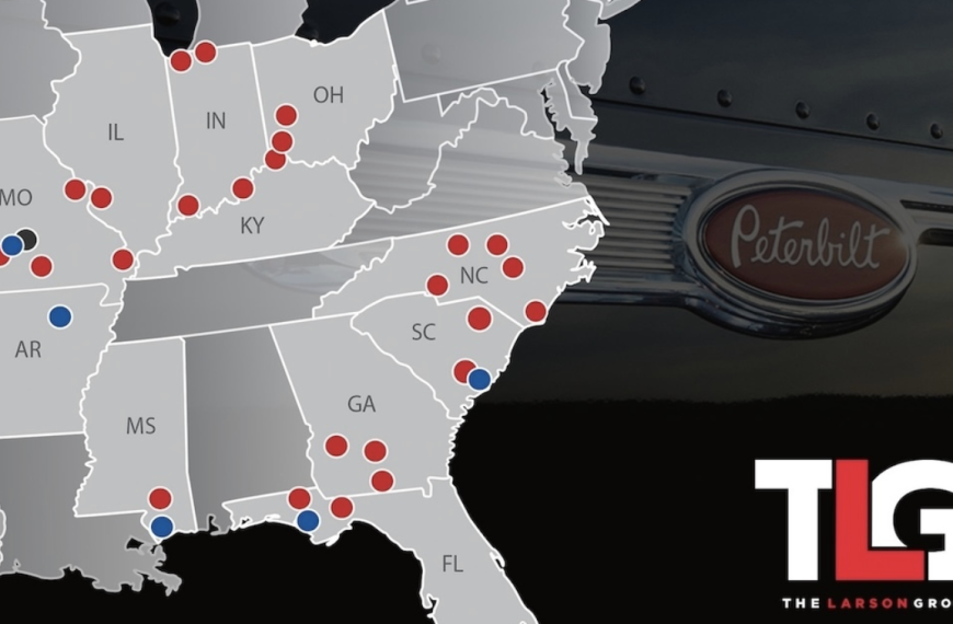 TLG Peterbilt adds 8 locations by acquiring Performance Peterbilt