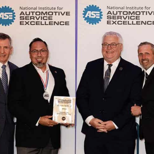 California instructor named Mitchell 1 / ASE Master Technician of the Year