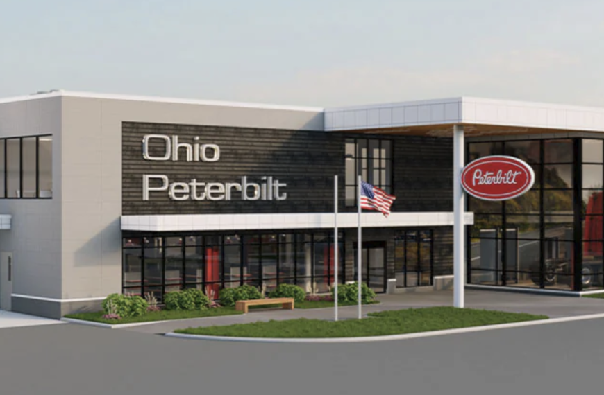 New Ohio Peterbilt dealership has 25 service bays