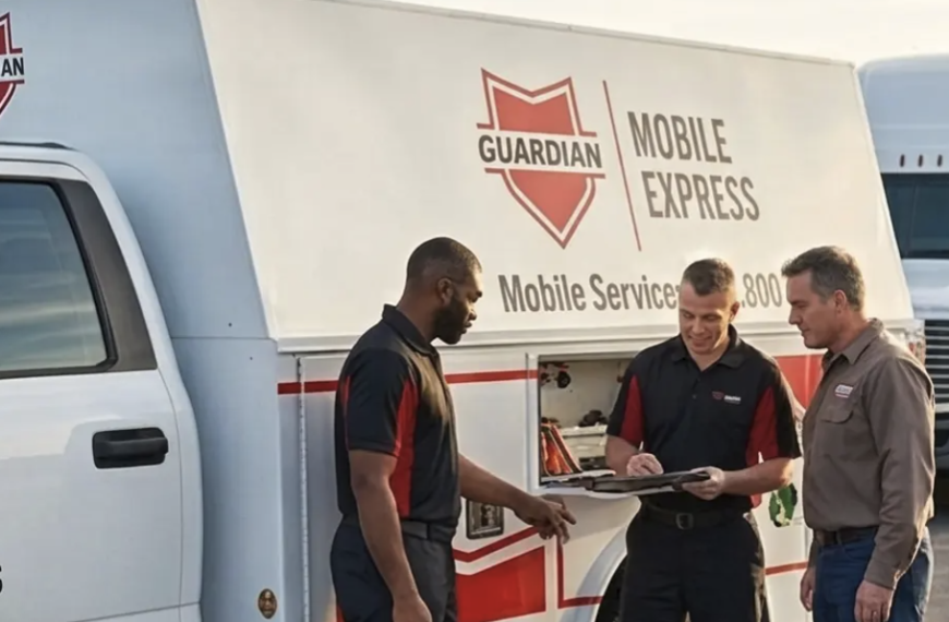 Vanguard Truck Centers now offers Guardian Mobile Express mobile truck service