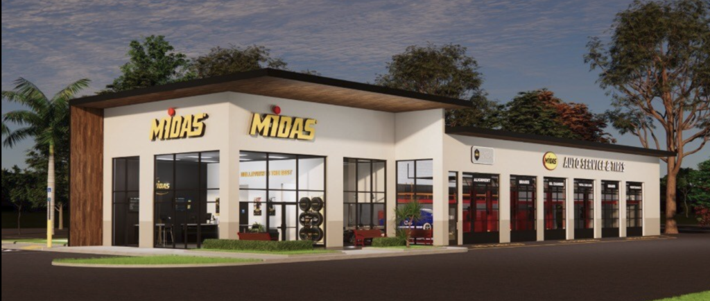 Midas’ new store designs feature improved service bay visibility