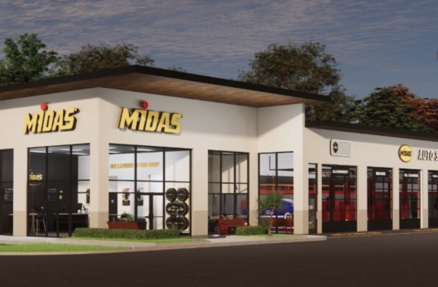 Midas’ new store designs feature improved service bay visibility