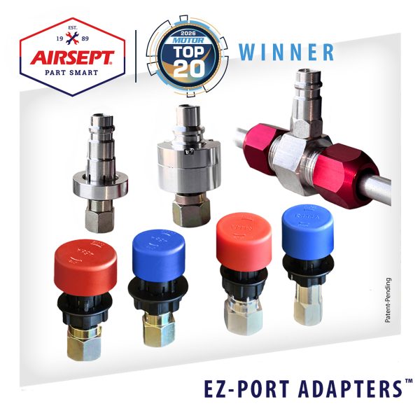 AirSept’s Smart Splice E-Z Port Adapters honored by MOTOR