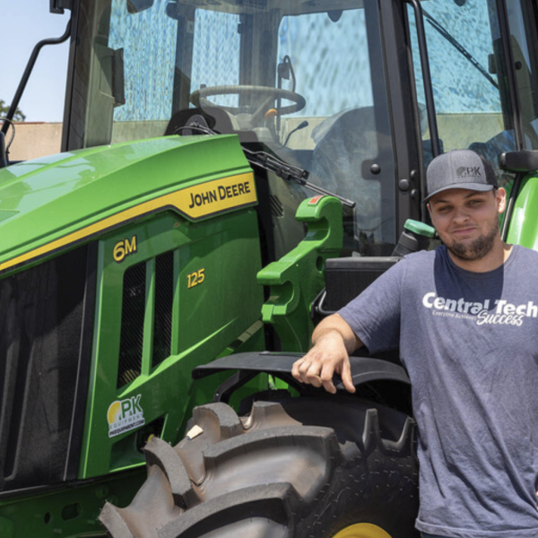 He took an unconvetnional path to becoming a diesel technician