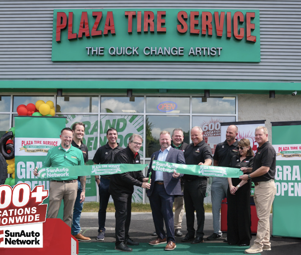 Plaza Tire opens in Bowling green, Kentucky; 600th store in Sun’s network