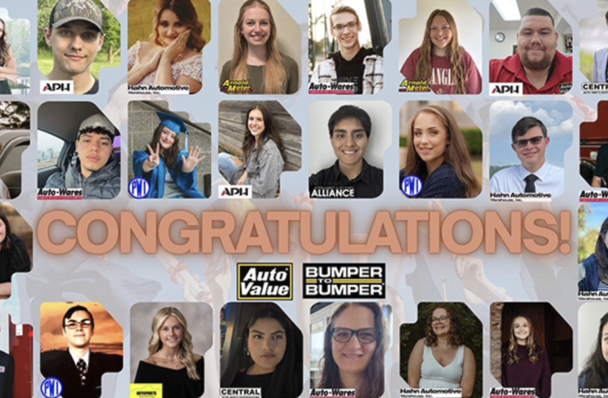 Auto Value and Bumper to Bumper awards 26 scholarships