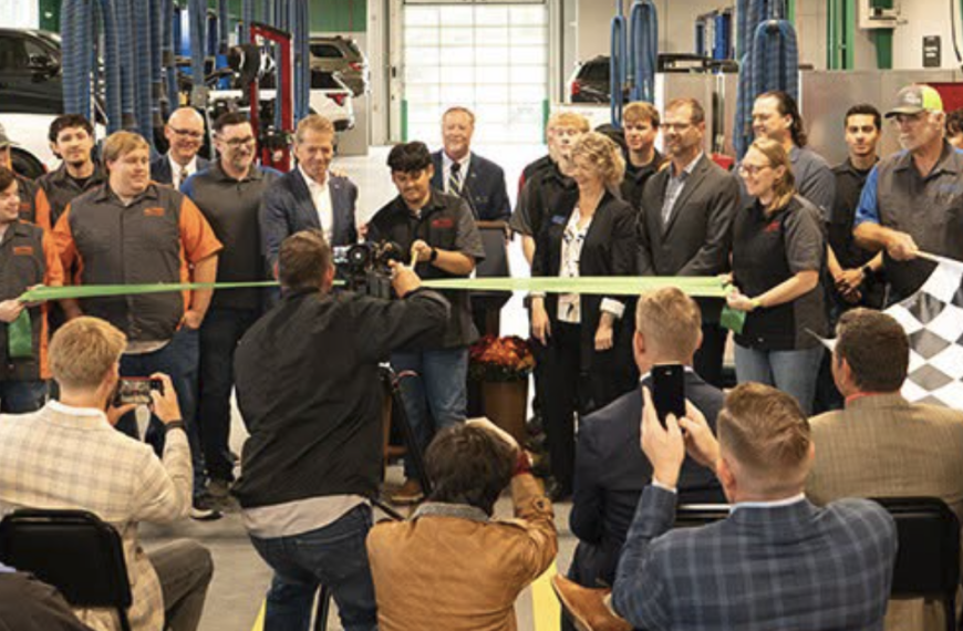 Nebraska community college opens new automotive careers training center
