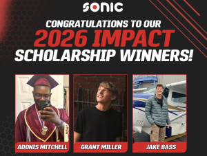 Oct. 31 is deadline for Sonic Impact Scholarships