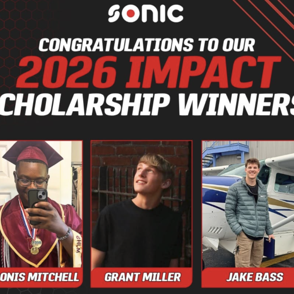 Oct. 31 is deadline for Sonic Impact Scholarships